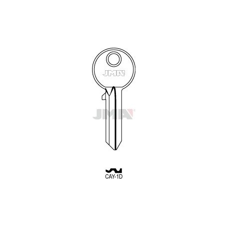 LLAVE JMA ACERO CAY 1D (A)