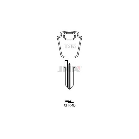 LLAVE JMA ACERO CHR 4D (C)