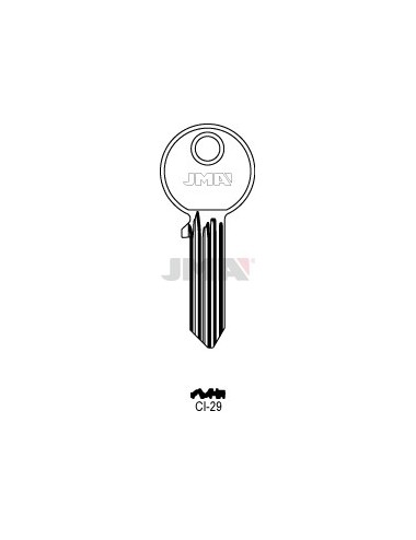 LLAVE JMA ACERO CI 29 (C)