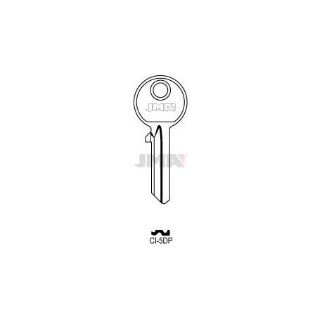 LLAVE JMA ACERO CI 5DP (B)