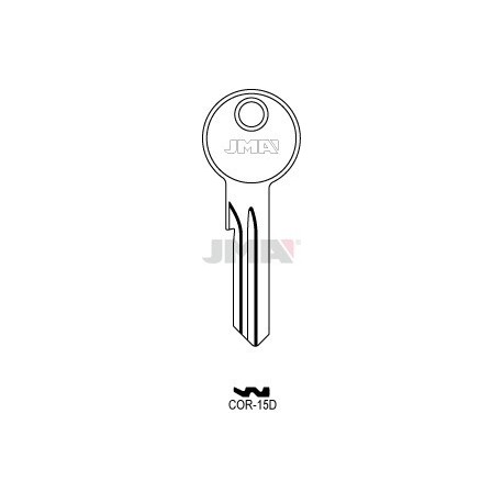 LLAVE JMA ACERO COR 15D (C)