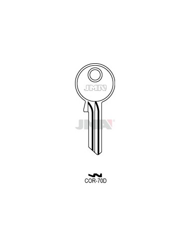 LLAVE JMA ACERO COR 70D (C)