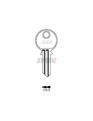 LLAVE JMA ACERO CVL 6 (C)
