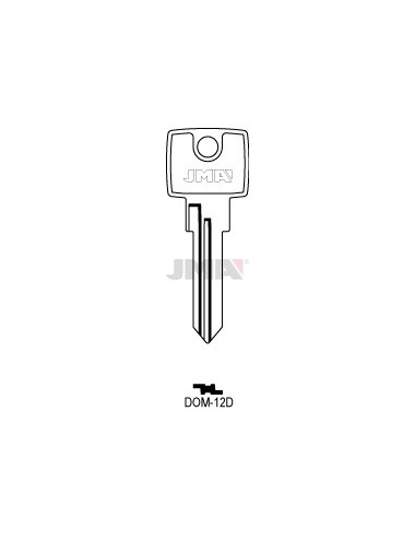 LLAVE JMA ACERO DOM 12D (C)