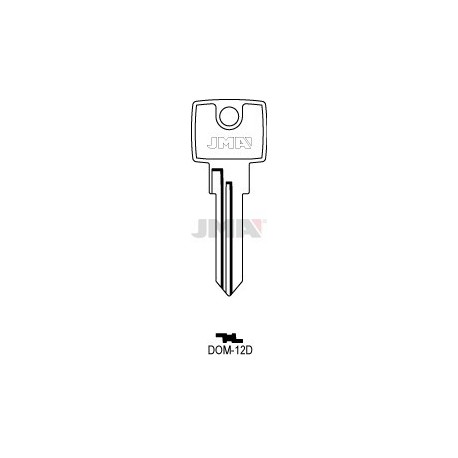 LLAVE JMA ACERO DOM 12D (C)