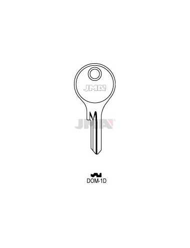 LLAVE JMA ACERO DOM 1D (B)