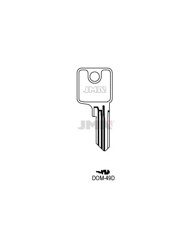LLAVE JMA ACERO DOM 49D (C)