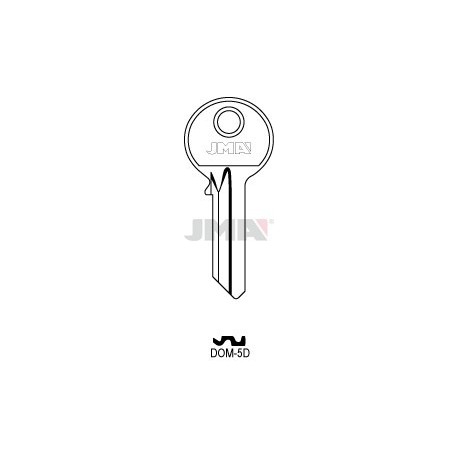 LLAVE JMA ACERO DOM 5D (C)