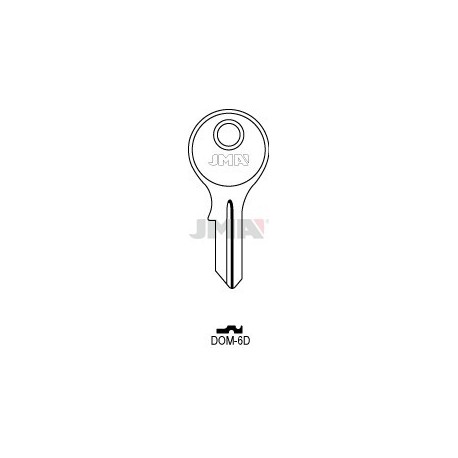 LLAVE JMA ACERO DOM 6D (B)