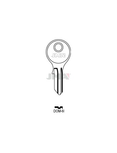 LLAVE JMA ACERO DOM 6I (B)