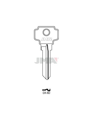 LLAVE JMA ACERO DX 6D (C)