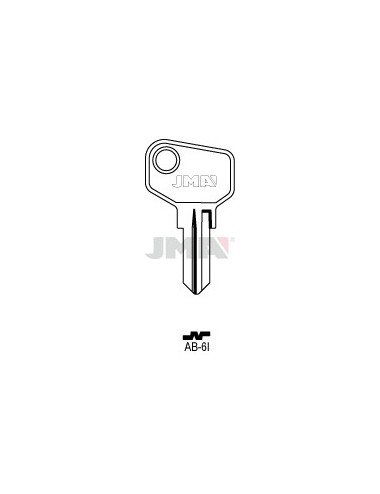 LLAVE JMA ACERO AB 6I (C)