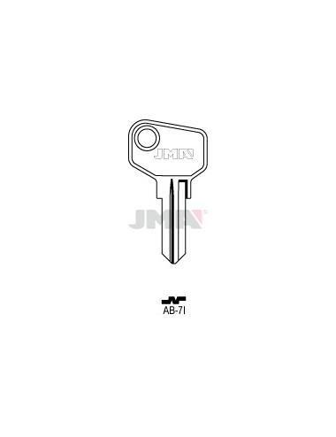 LLAVE JMA ACERO AB 7I (C)