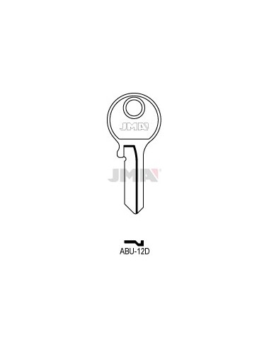 LLAVE JMA ACERO ABU 12D (C)