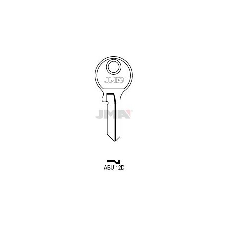 LLAVE JMA ACERO ABU 12D (C)