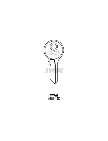 LLAVE JMA ACERO ABU 13D (C)