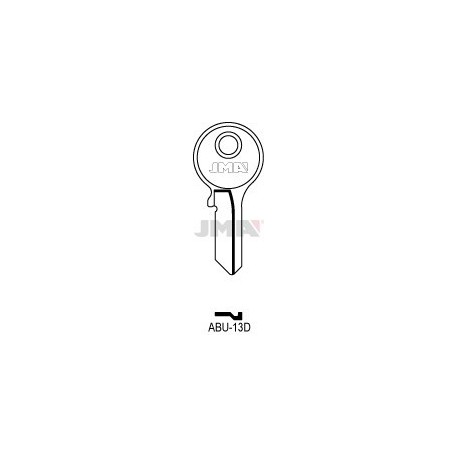 LLAVE JMA ACERO ABU 13D (C)