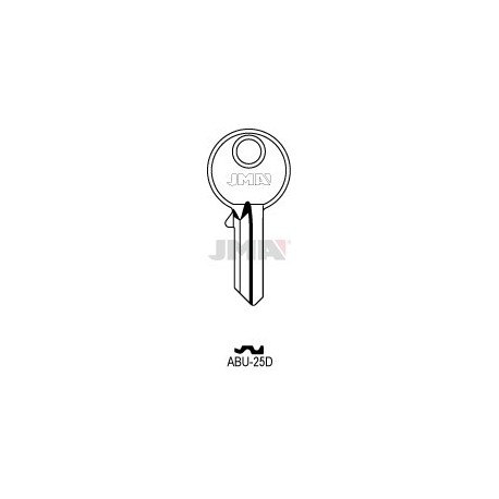 LLAVE JMA ACERO ABU 25D (C)