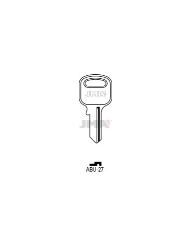 LLAVE JMA ACERO ABU 27 (C) (AU9PD)