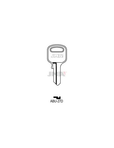 LLAVE JMA ACERO ABU 27D (C) (AU9PS)