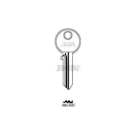 LLAVE JMA ACERO ABU 43D (ESP)