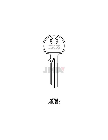 LLAVE JMA ACERO ABU 51D (C)
