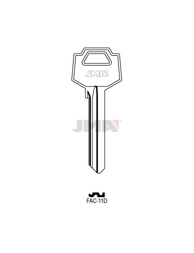 LLAVE JMA ACERO FAC 11D (A)