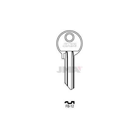 LLAVE JMA ACERO FB 12 (C)
