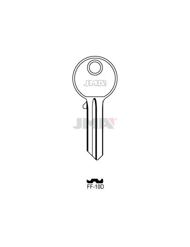 LLAVE JMA ACERO FF 10D (C)