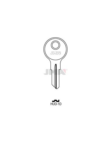 LLAVE JMA ACERO HUD 1D (C) (HU1)