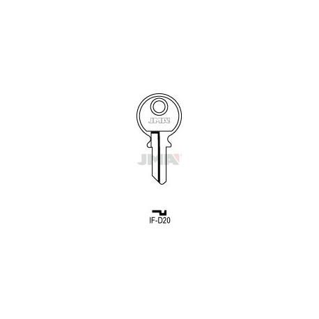 LLAVE JMA ACERO IF D20 (B)