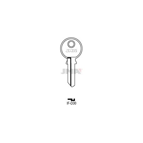 LLAVE JMA ACERO IF D30 (B)