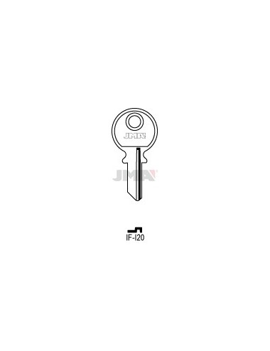 LLAVE JMA ACERO IF I20 (B)