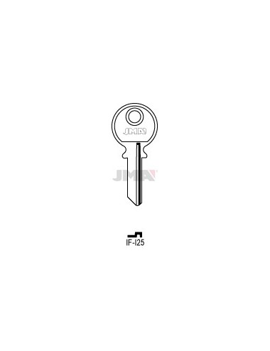 LLAVE JMA ACERO IF I25 (B)