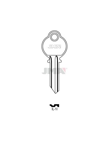 LLAVE JMA ACERO IL 1I (B)