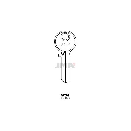 LLAVE JMA ACERO IS 16D (C)