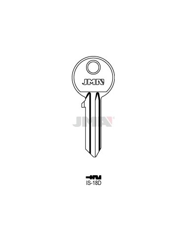 LLAVE JMA ACERO IS 18D (C)