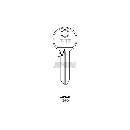 LLAVE JMA ACERO IS 8D (B)