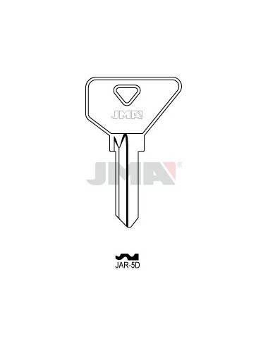 LLAVE JMA ACERO JAR 5D (C)