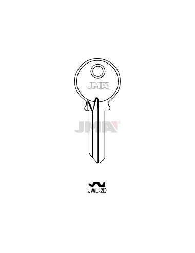 LLAVE JMA ACERO JWL 2D (C) (JO 5D)