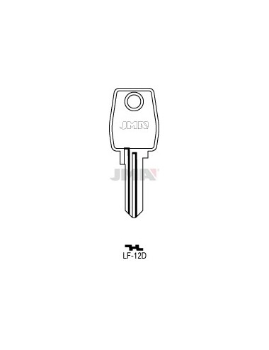 LLAVE JMA ACERO LF 12D (C)