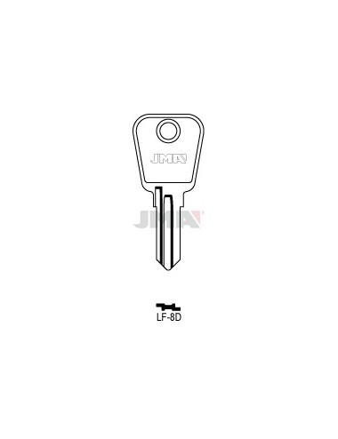 LLAVE JMA ACERO LF 8D (C)