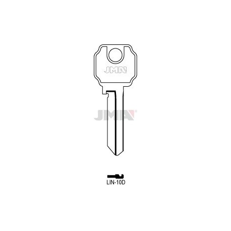 LLAVE JMA ACERO LIN 10D (B)