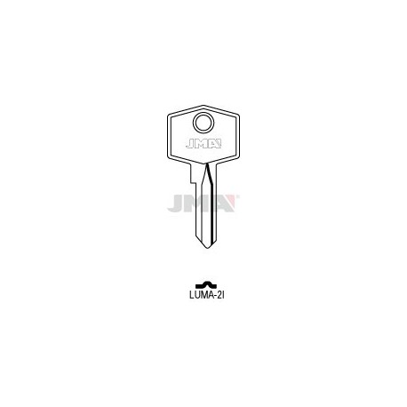 LLAVE JMA ACERO LUMA 2I (B)