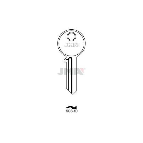 LLAVE JMA ACERO SOS 1D (C)