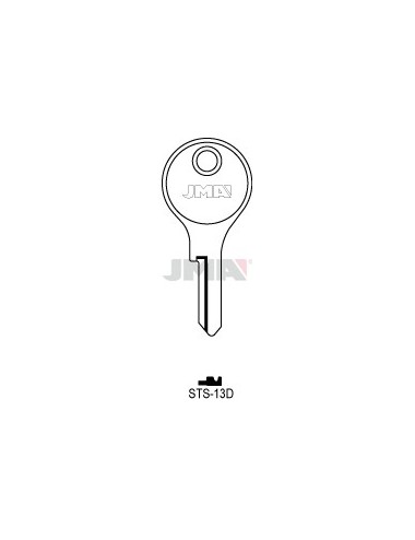 LLAVE JMA ACERO STS 13D (B)