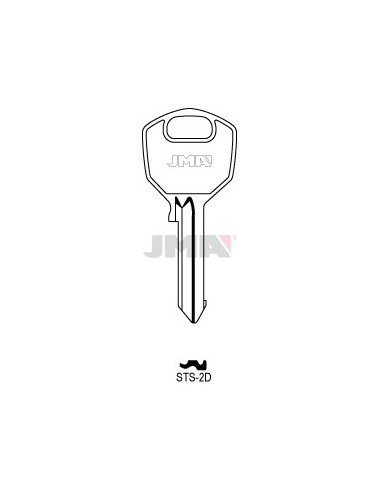 LLAVE JMA ACERO STS 2D (C)