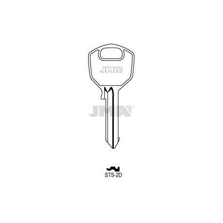 LLAVE JMA ACERO STS 2D (C)