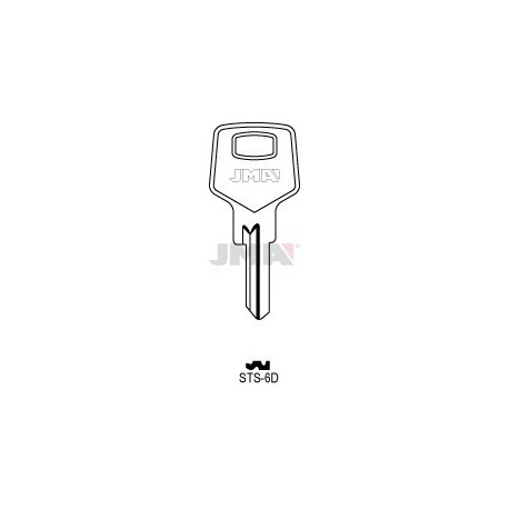 LLAVE JMA ACERO STS 6D (B)