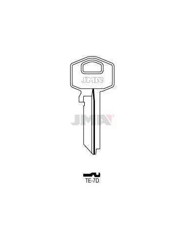 LLAVE JMA ACERO TE 7D (B)
